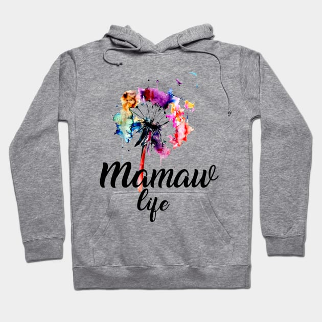 Mamaw Life Dandelion Hoodie by heryes store